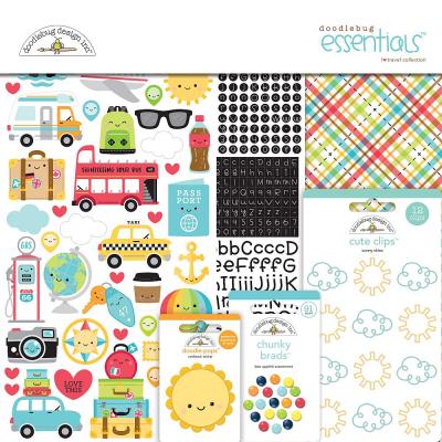 Doodlebug I Love Travel - Essentials Kit